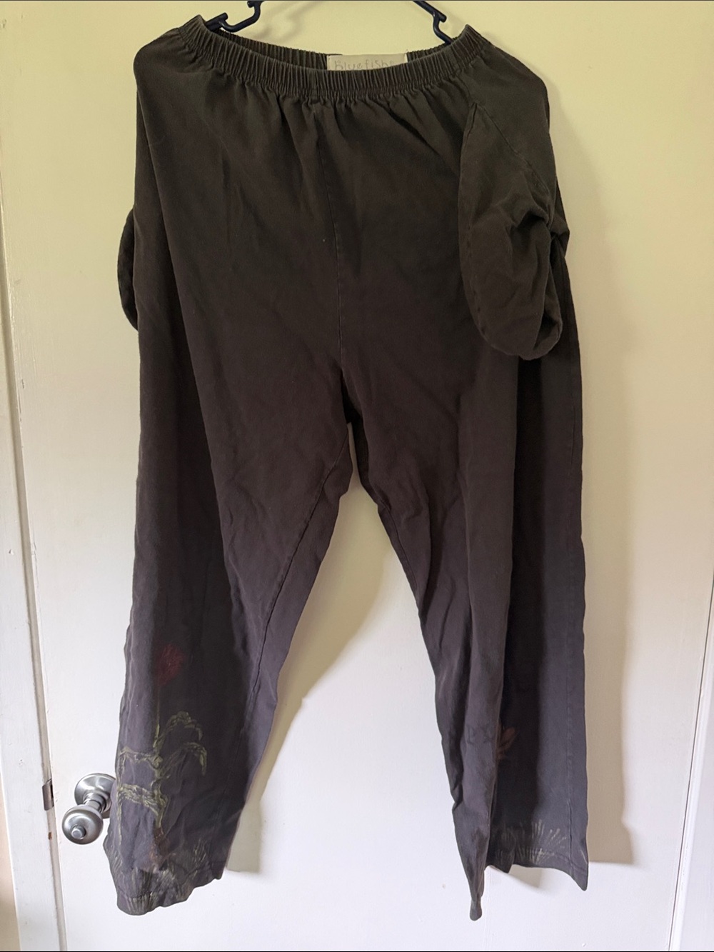 Women's Wide-Leg Elastic Waist Pants in Charcoal